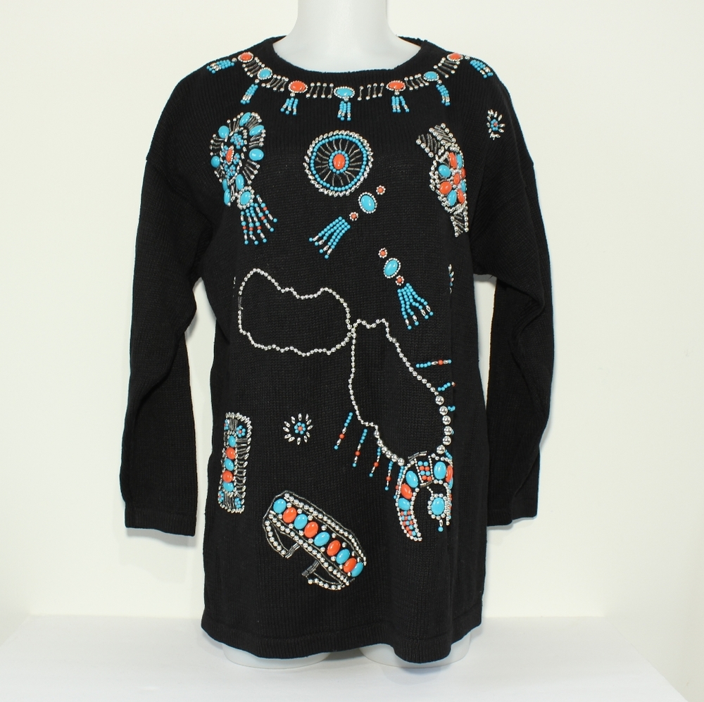 Vintage Beverly Goldberg vibes sweater Large